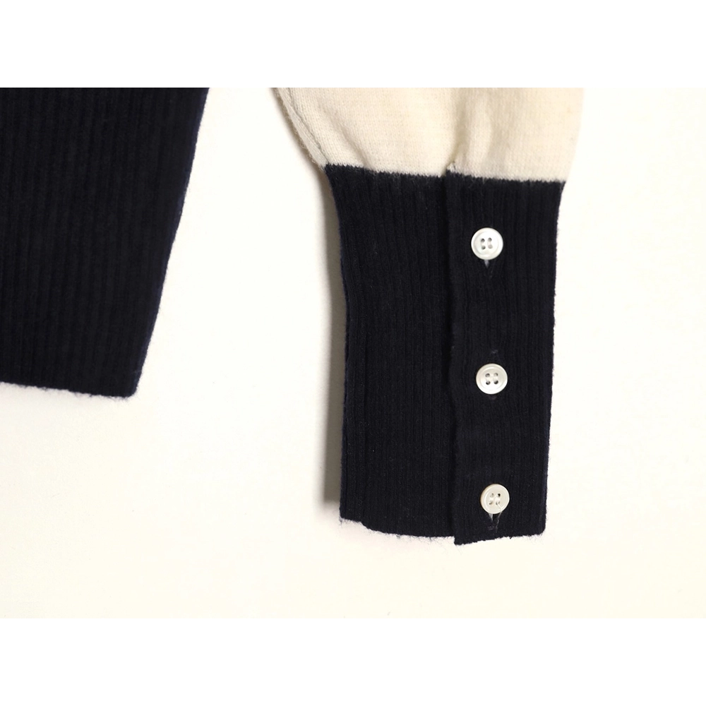 Thom Browne Wide-Stripe Knitted Hoodie TSK2,Thom Browne