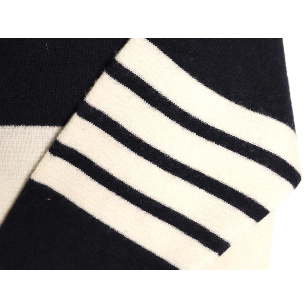 Thom Browne Wide-Stripe Knitted Hoodie TSK2,Thom Browne