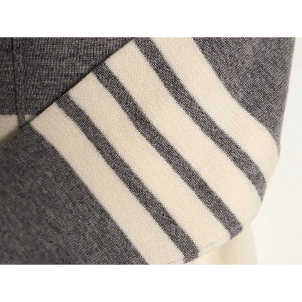 Thom Browne Wide-Stripe Knitted Hoodie TSK1,Thom Browne