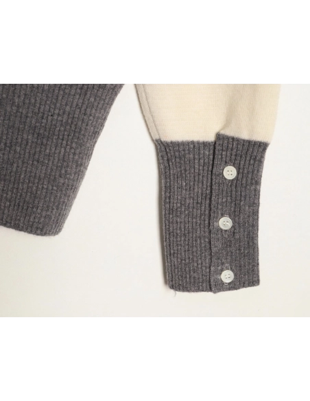 Thom Browne Wide-Stripe Knitted Hoodie TSK1,Thom Browne