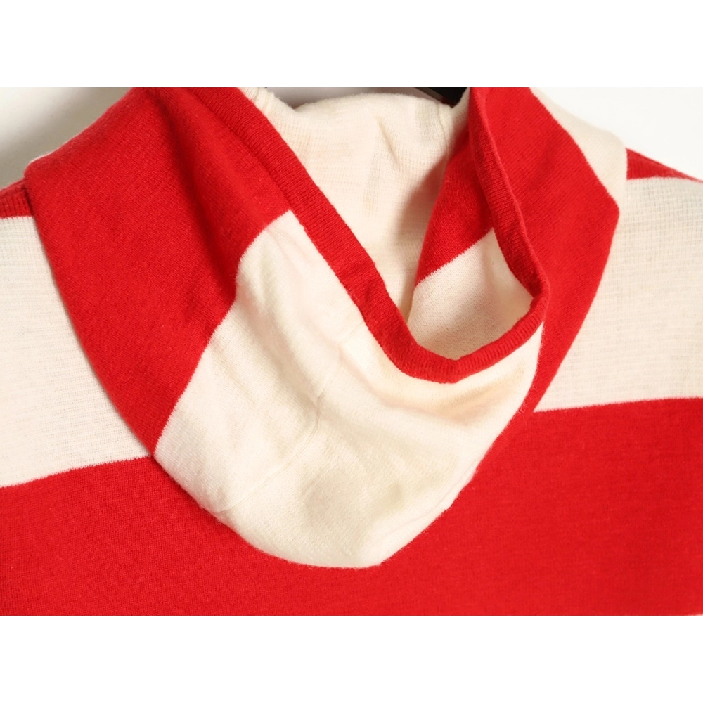 Thom Browne Wide-Stripe Knitted Hoodie,Thom Browne