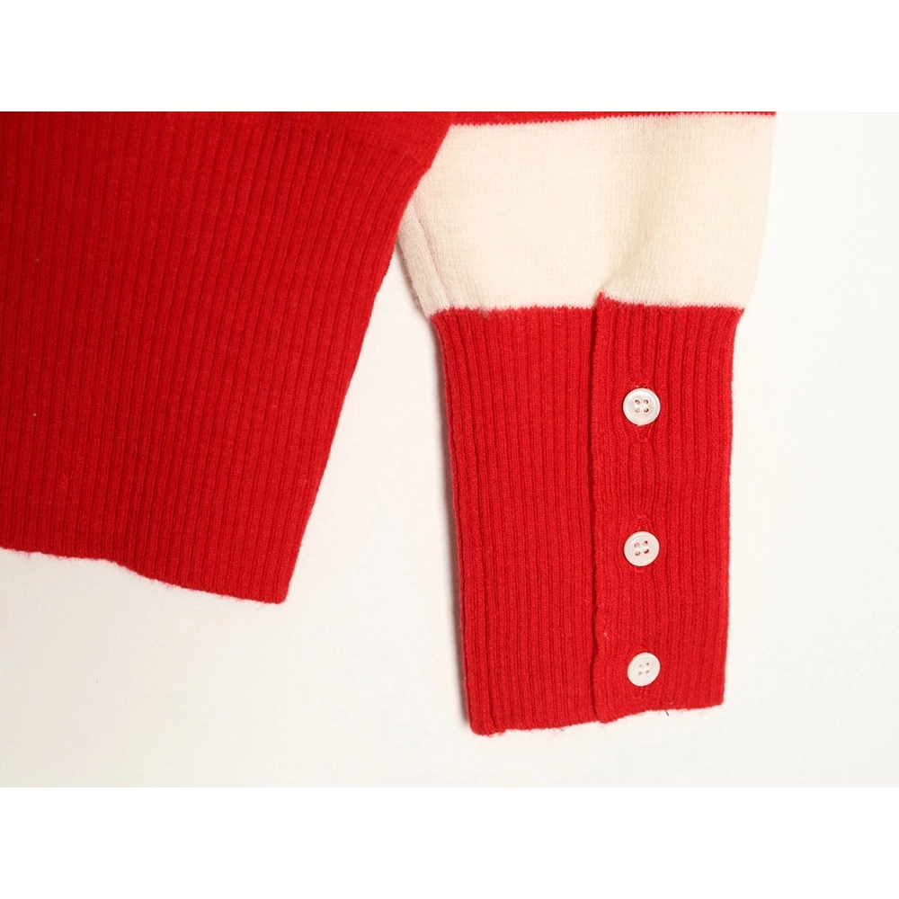 Thom Browne Wide-Stripe Knitted Hoodie,Thom Browne