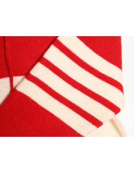 Thom Browne Wide-Stripe Knitted Hoodie,Thom Browne