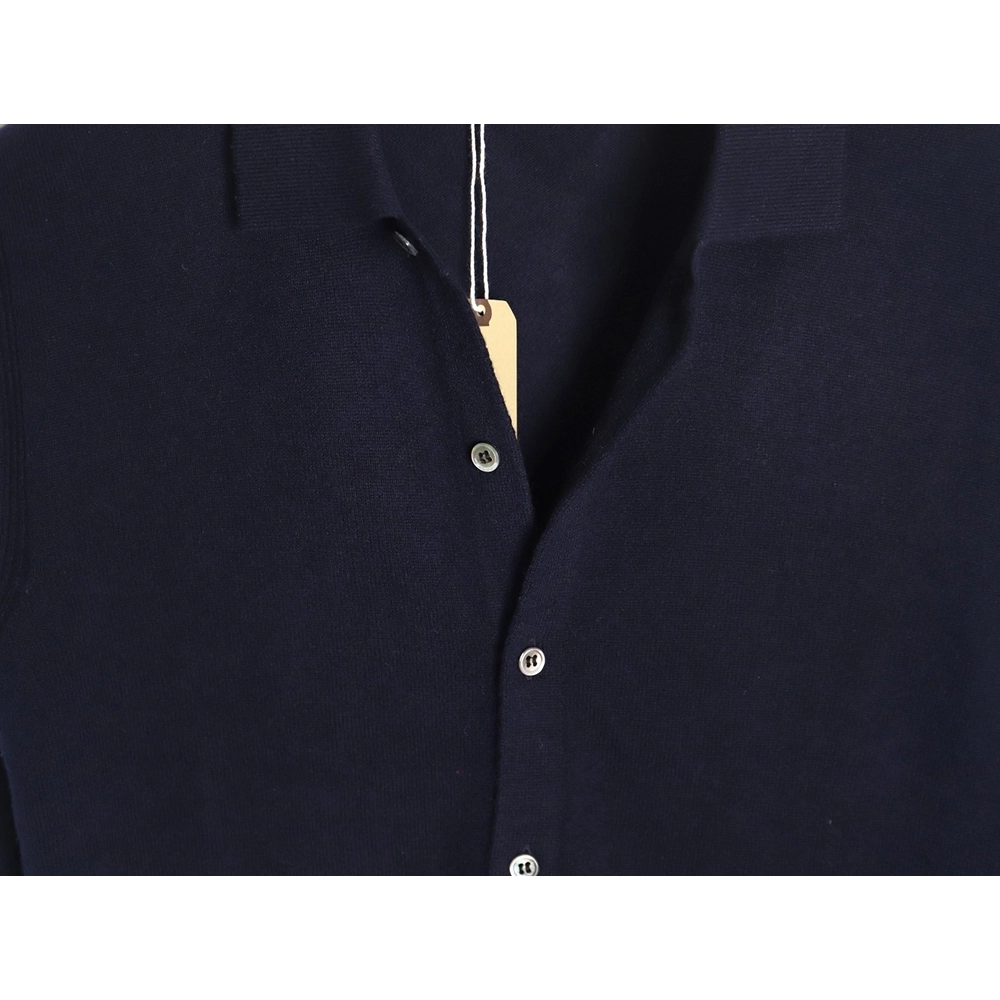 Thom Browne Four-Bar Australian Wool Collar Cardigan TSK1,Thom Browne