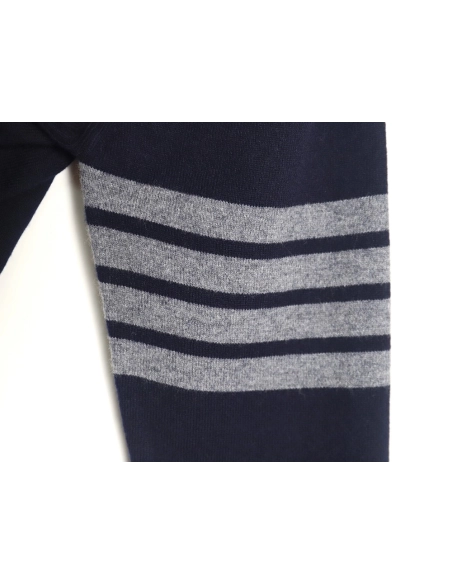 Thom Browne Four-Bar Australian Wool Collar Cardigan TSK1,Thom Browne