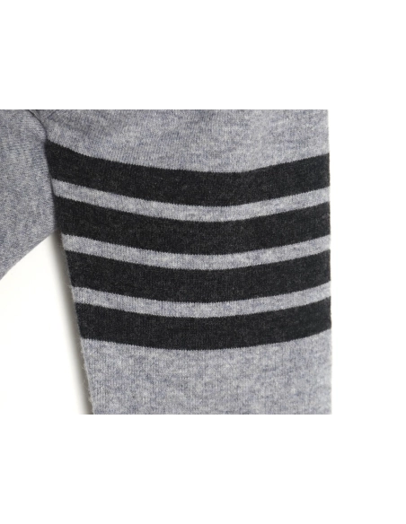 Thom Browne Four-Bar Australian Wool Collar Cardigan,Thom Browne