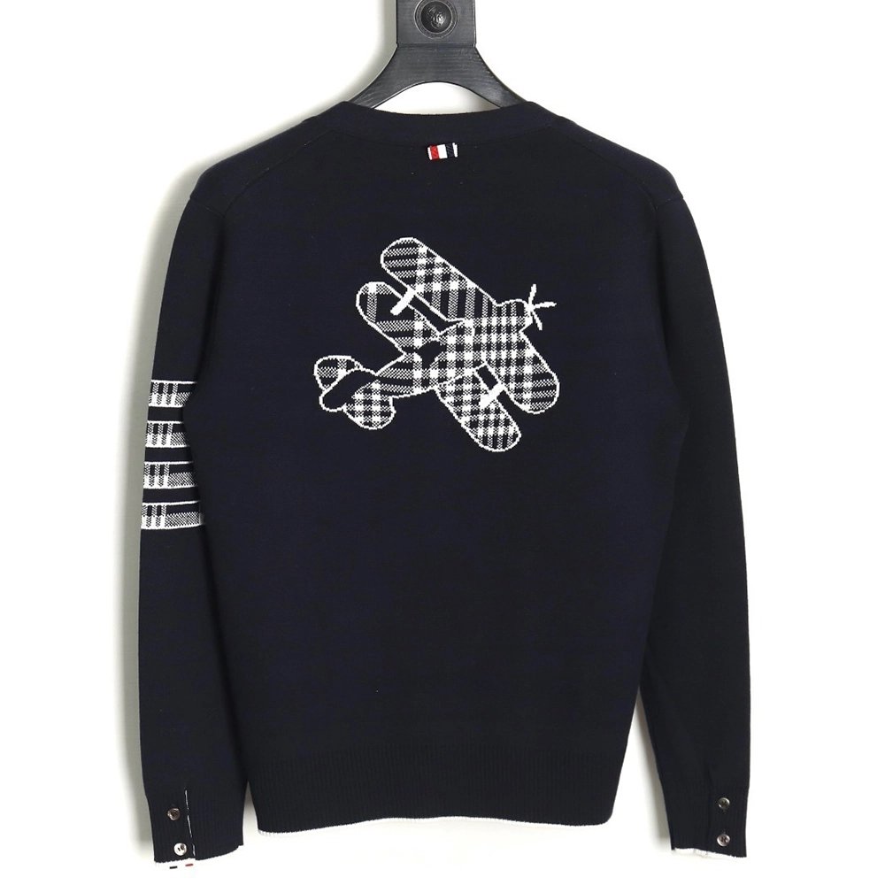Thom Browne Airplane Cardigan TSK1,Thom Browne