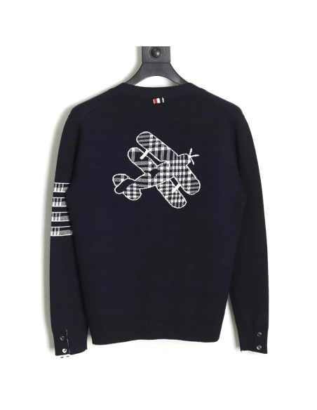 Thom Browne Airplane Cardigan TSK1,Thom Browne