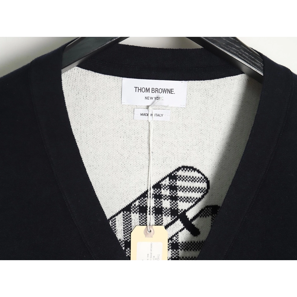 Thom Browne Airplane Cardigan TSK1,Thom Browne