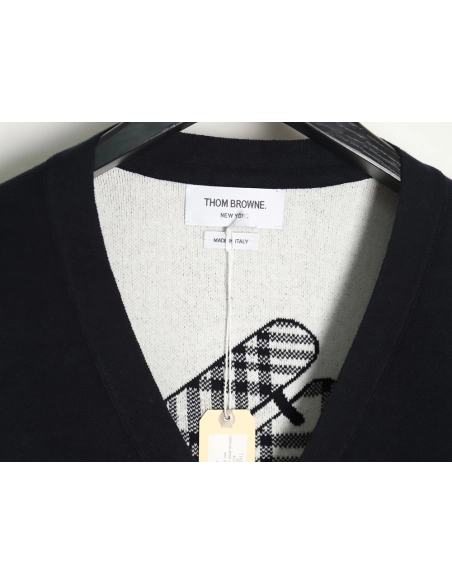 Thom Browne Airplane Cardigan TSK1,Thom Browne