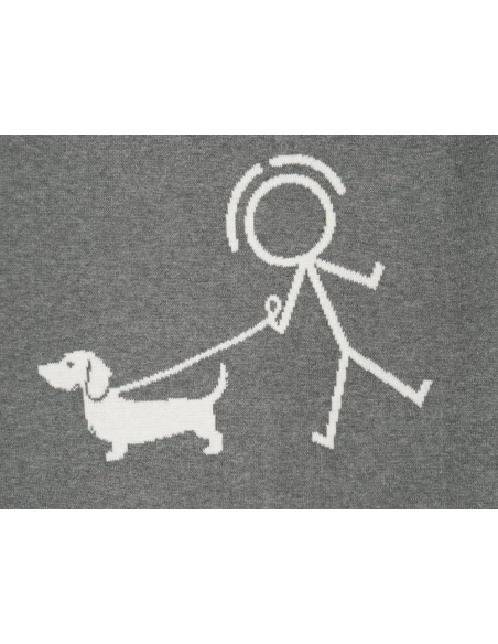 Thom Browne Dog-Walking Cardigan,Thom Browne