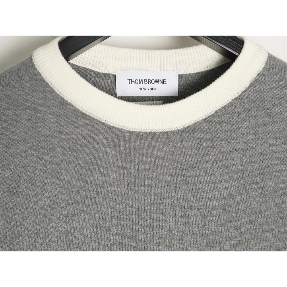 Thom Browne Dog-Walking Crewneck Sweater,Thom Browne