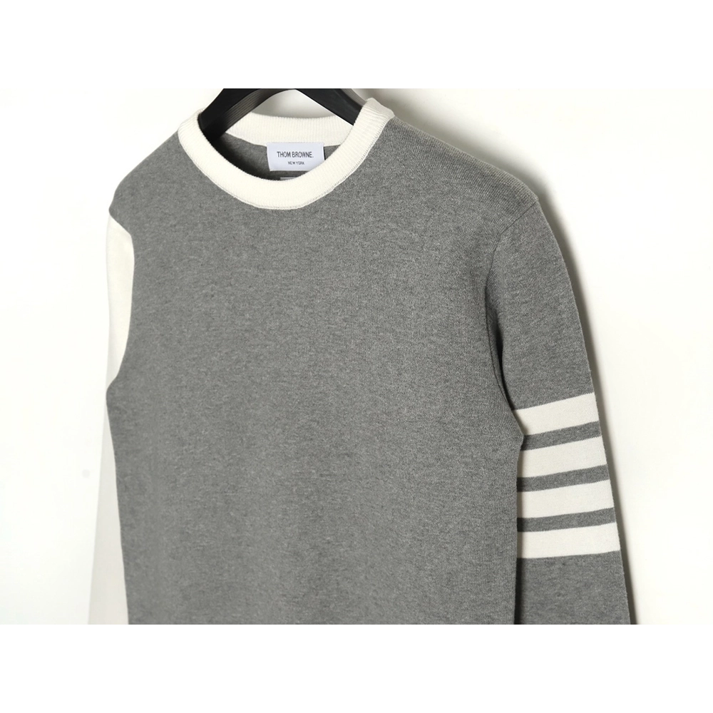 Thom Browne Dog-Walking Crewneck Sweater,Thom Browne