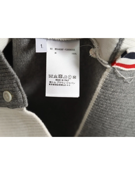 Thom Browne Dog-Walking Crewneck Sweater,Thom Browne