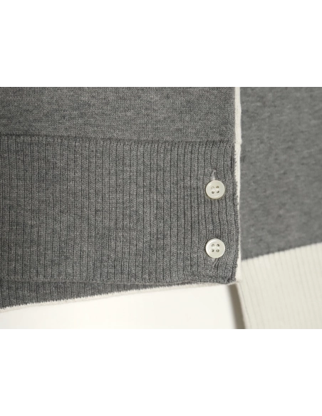 Thom Browne Dog-Walking Crewneck Sweater,Thom Browne