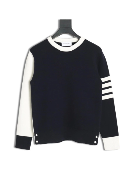 Thom Browne Dog-Walking Crewneck Sweater TSK1,Thom Browne