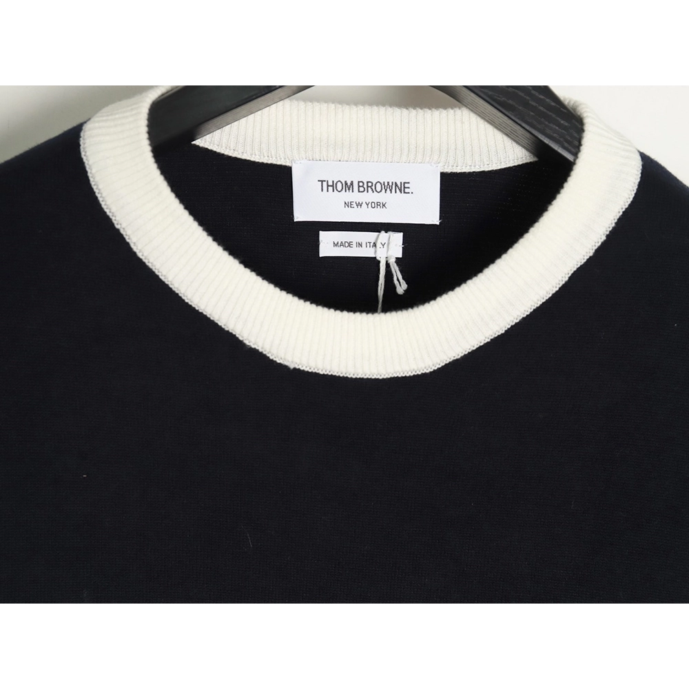 Thom Browne Dog-Walking Crewneck Sweater TSK1,Thom Browne