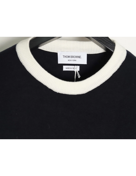 Thom Browne Dog-Walking Crewneck Sweater TSK1,Thom Browne