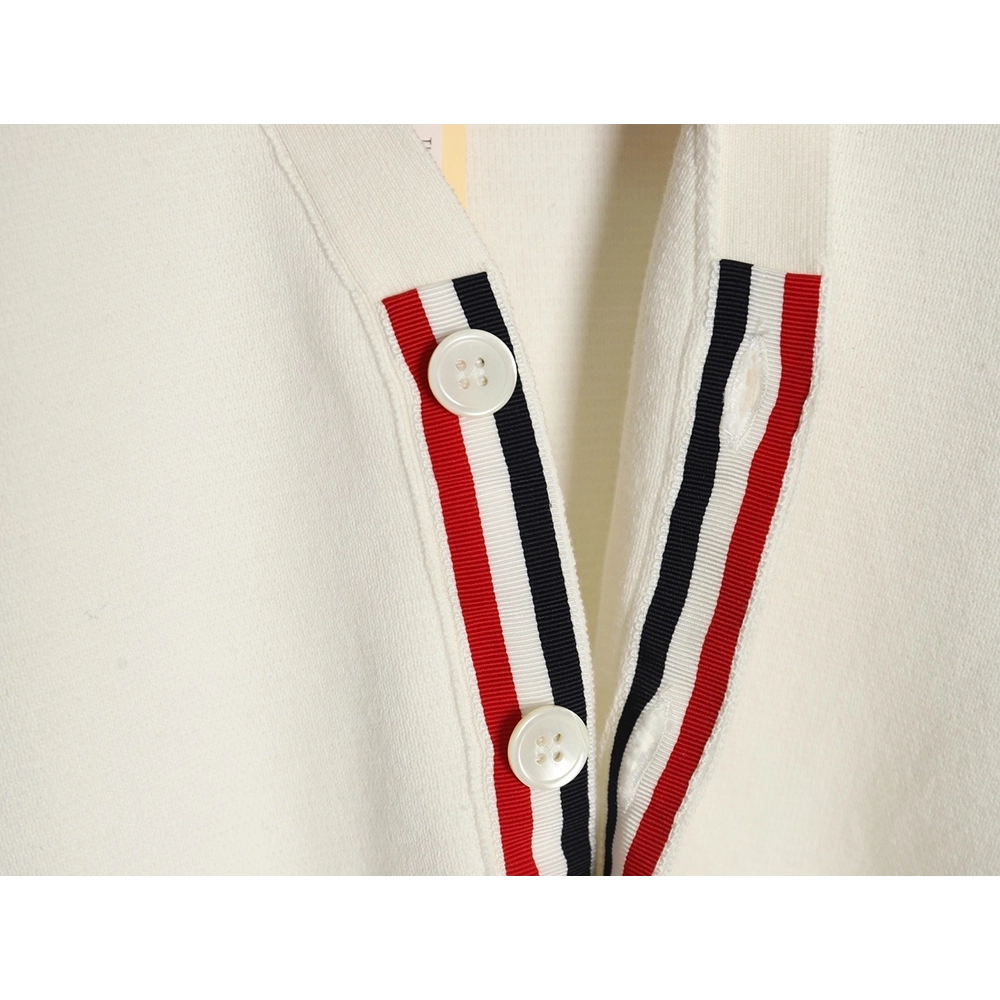 Thom Browne Classic 4-Bar 5-Button Cardigan,Thom Browne