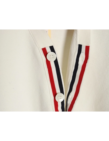 Thom Browne Classic 4-Bar 5-Button Cardigan,Thom Browne