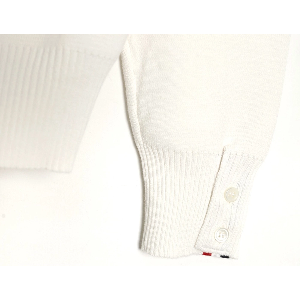 Thom Browne Classic 4-Bar 5-Button Cardigan,Thom Browne
