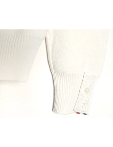 Thom Browne Classic 4-Bar 5-Button Cardigan,Thom Browne