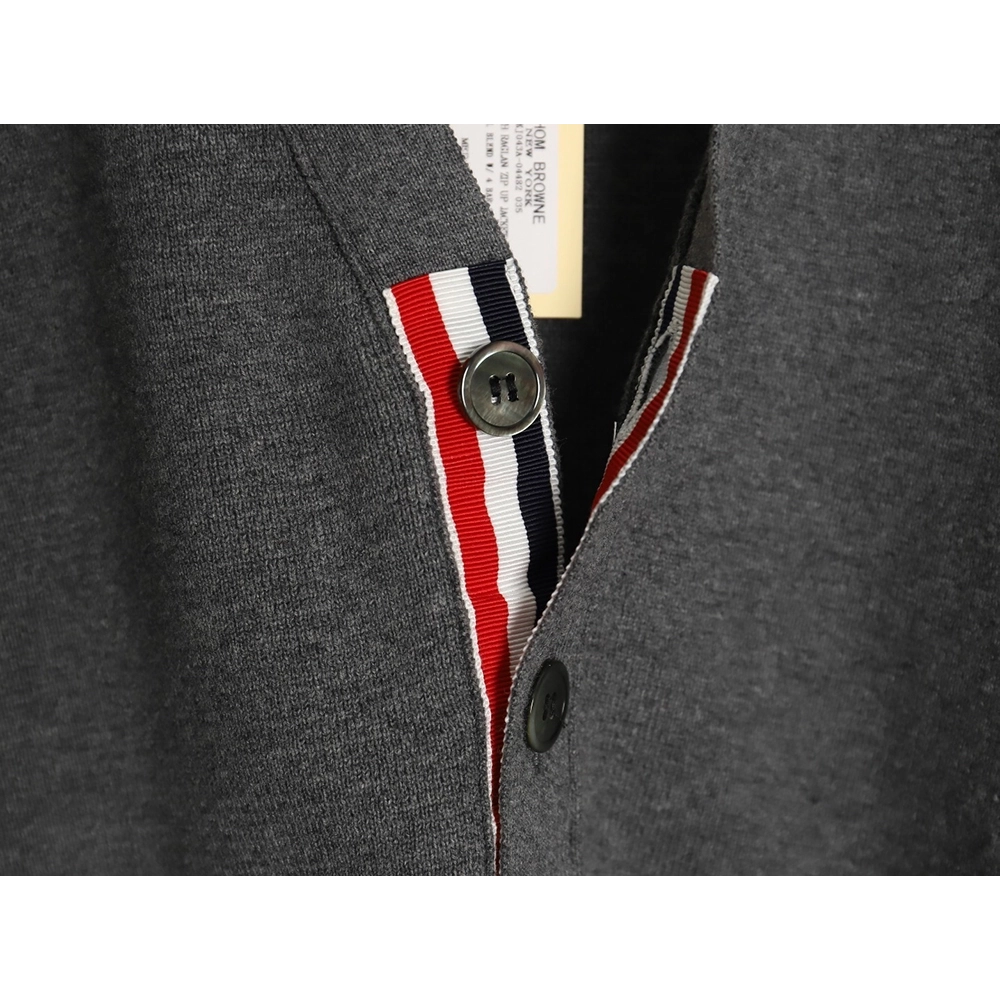 Thom Browne Classic 4-Bar 5-Button Cardigan TSK1,Thom Browne