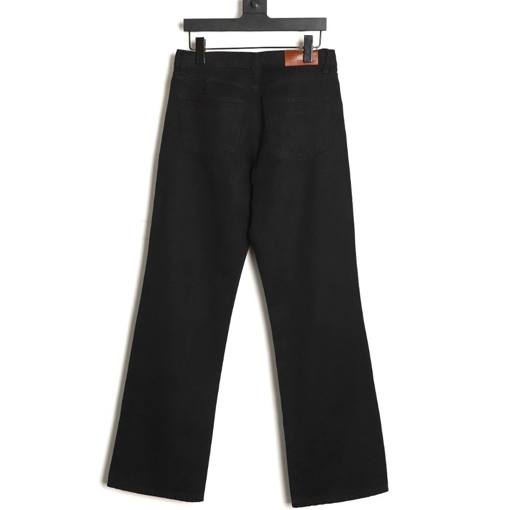 Gucci Lock-Detail Denim Trousers,Gucci