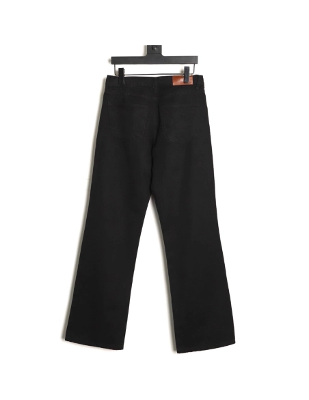 Gucci Lock-Detail Denim Trousers,Gucci