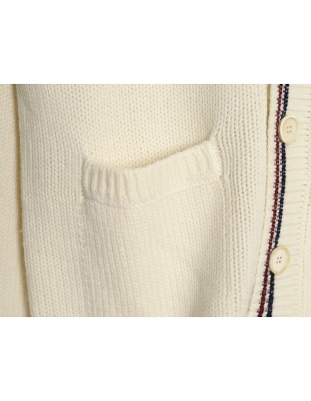 Prada Striped Wool Knit Cardigan,Prada