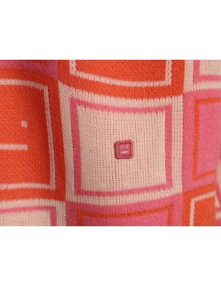 Acne Studios Square Smiley Face Crew Neck Sweater,Acne Studios