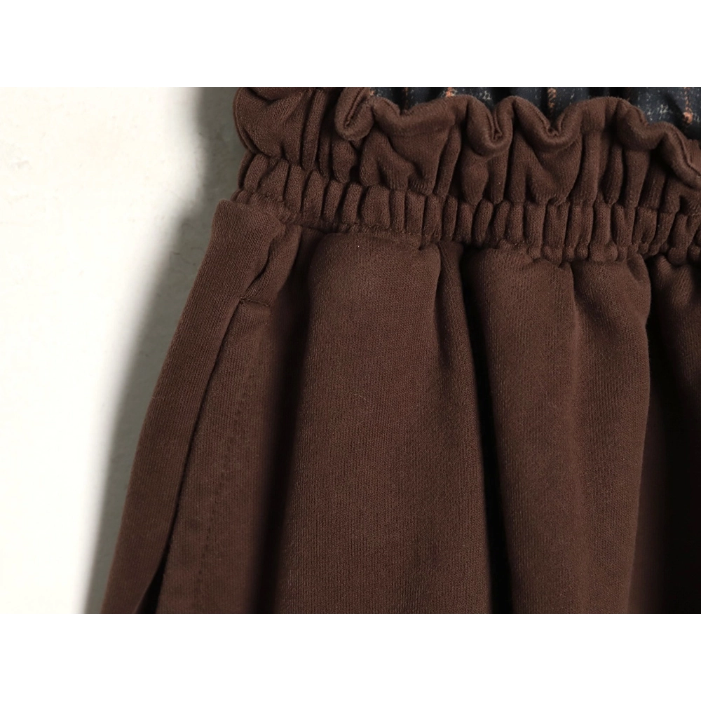 Acne Studios Gym Distressed Faux Two-Piece Logo Trousers,Acne Studios