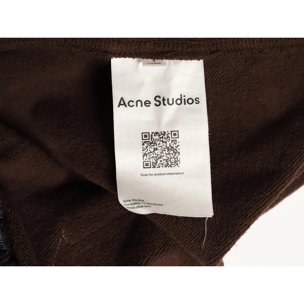 Acne Studios Gym Distressed Faux Two-Piece Logo Trousers,Acne Studios