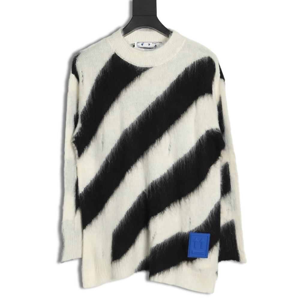Off-White Mohair Sweater,Off White