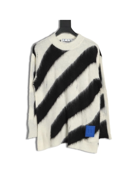 Off-White Mohair Sweater,Off White
