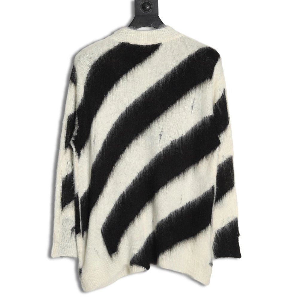 Off-White Mohair Sweater,Off White