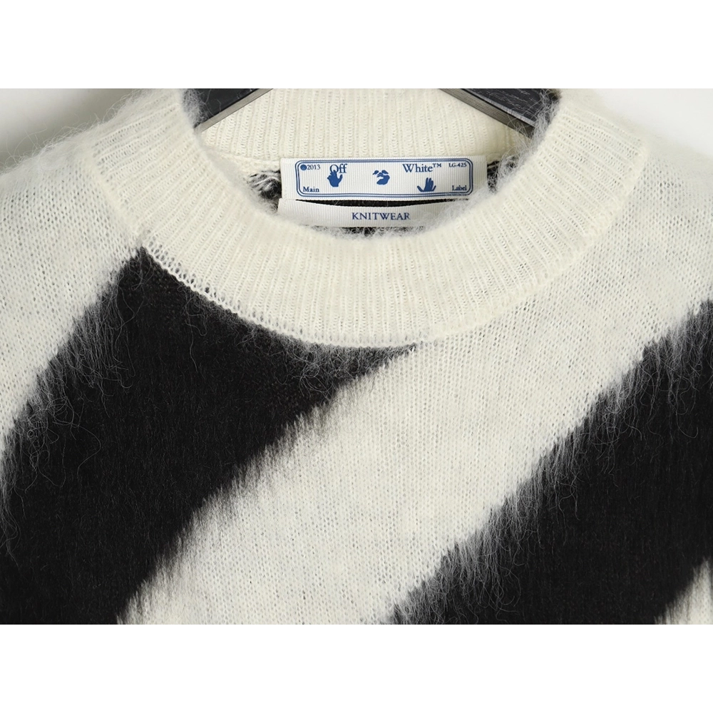Off-White Mohair Sweater,Off White
