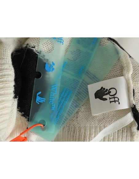 Off-White Mohair Sweater,Off White