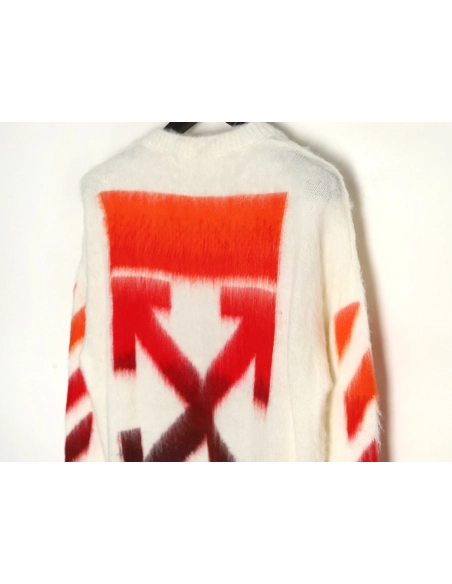 Off-White Mohair Sweater TSK1,Off White