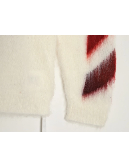 Off-White Mohair Sweater TSK1,Off White