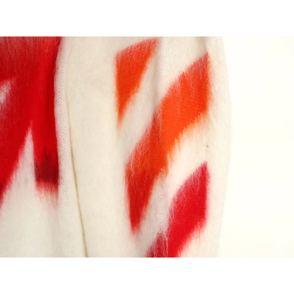 Off-White Mohair Sweater TSK1,Off White