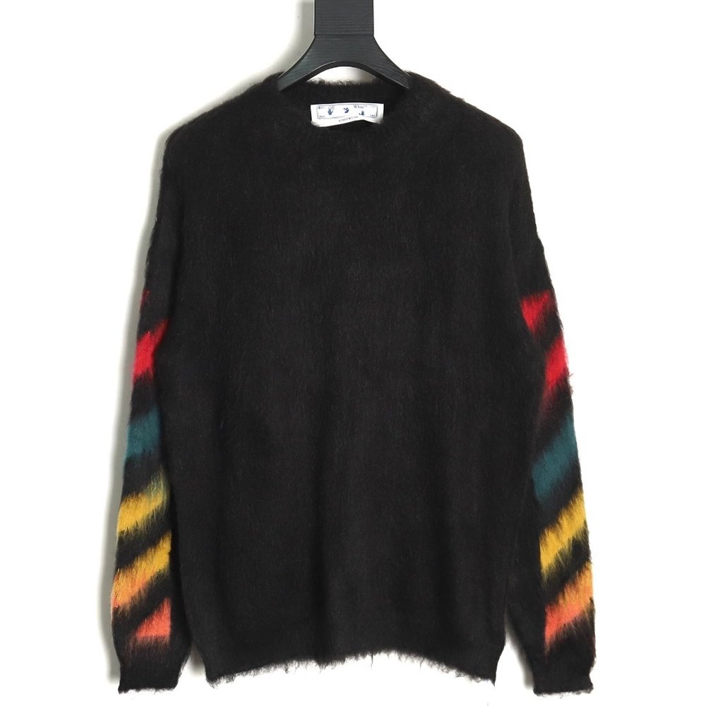 Off-White Mohair Sweater TSK2,Off White