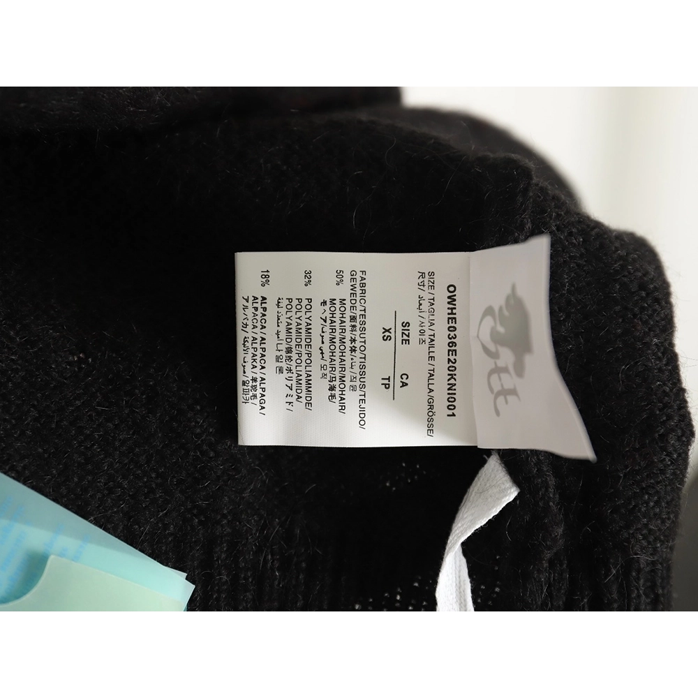 Off-White Mohair Sweater TSK2,Off White