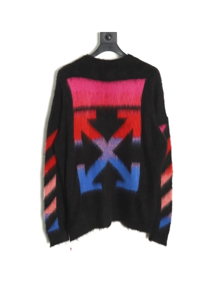 Off-White Mohair Sweater TSK3,Off White