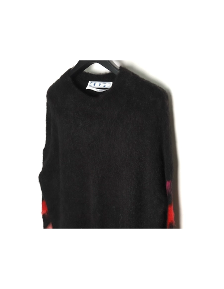 Off-White Mohair Sweater TSK3,Off White