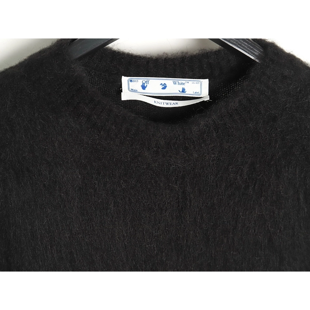 Off-White Mohair Sweater TSK3,Off White