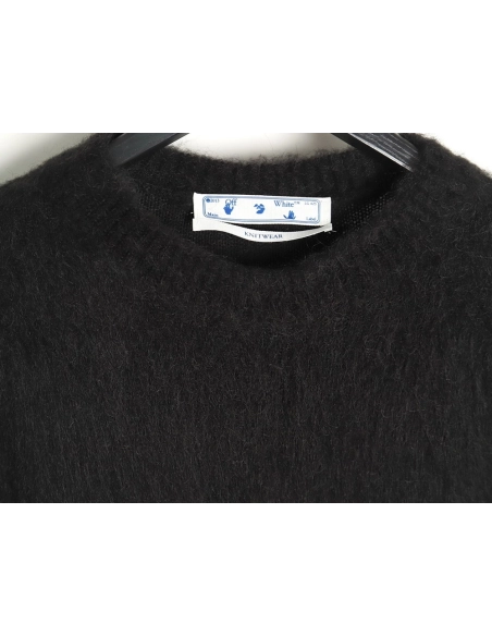 Off-White Mohair Sweater TSK3,Off White
