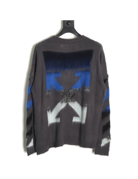 Off-White Mohair Sweater TSK4,Off White
