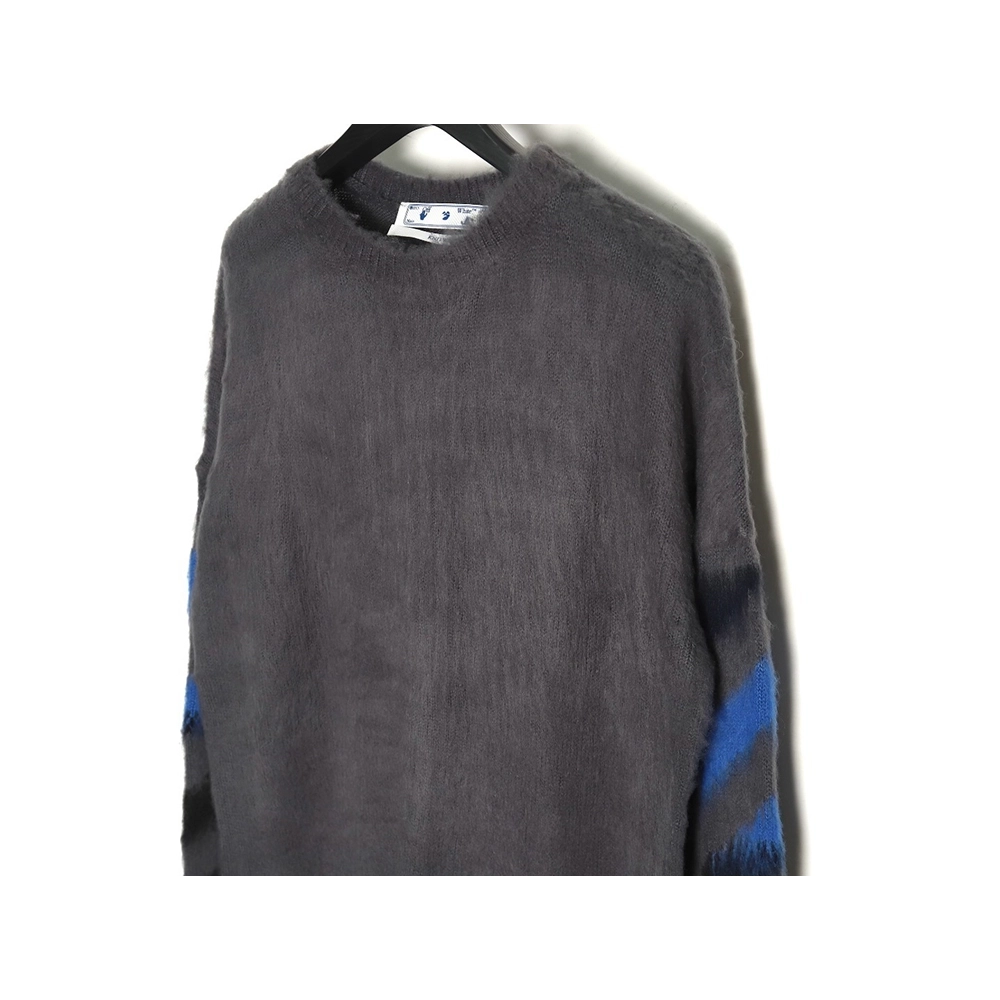 Off-White Mohair Sweater TSK4,Off White