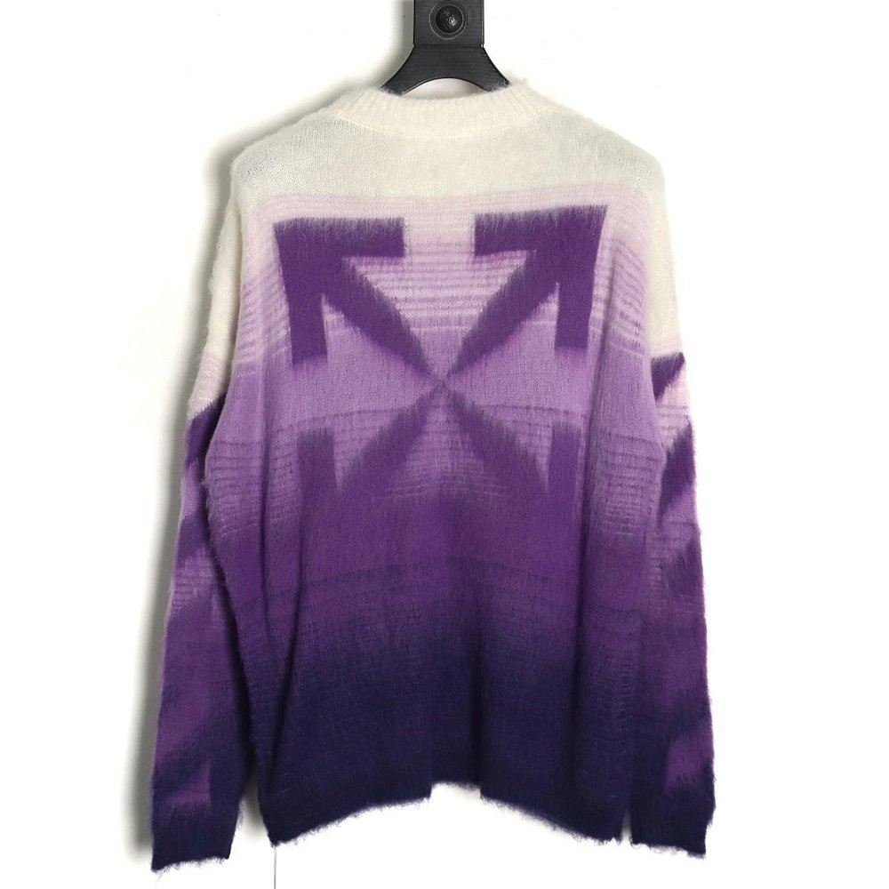 Off-White Mohair Sweater TSK5,Off White